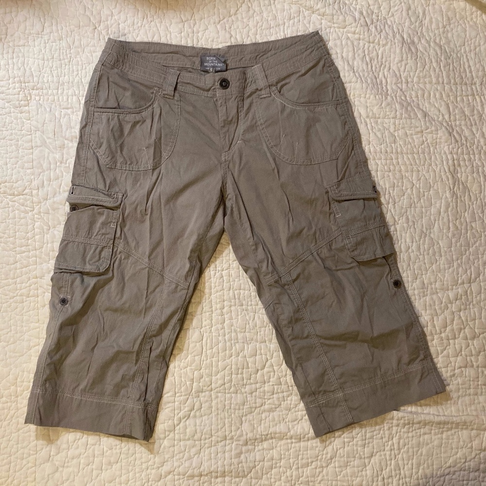 Kuhl Women's khaki Cargo Capris